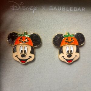 Halloween Mickey Baublebar earrings